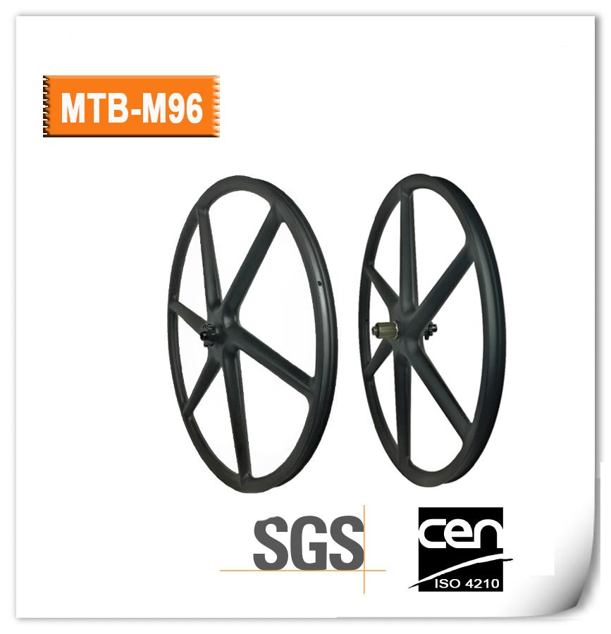 6 spoke wheels bike